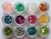 Preview: 12 pcs Dazzling Hollow Rounds