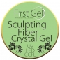 Preview: First Gel Sculpturing Fiber Crystal Gel 15 g