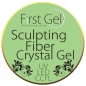 Preview: First Gel Sculpturing Fiber Crystal Gel 50 gr.