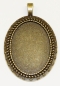 Preview: Anhänger old gold, Schmuck-Rohling