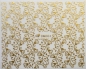 Preview: 911012 Sticker Ornament gold mit Blume 1