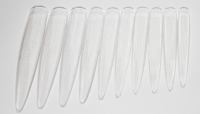 200 pcs. Stiletto Tips clear long