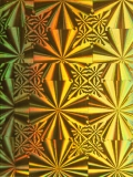 Metallic Foil adhesive gold stars