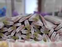 Soft Ceramic bar Feather brown-green