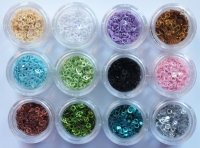 12 pcs. Dazzling Hollow Hexagon