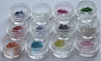12 pcs Drapery Flowers mini