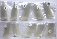200 pcs. Stiletto Tips clear long