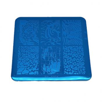 Stamping Plate Tiger 6x6 cm