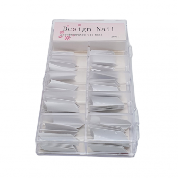 100 Stk. White Diamond Tips , in der Box