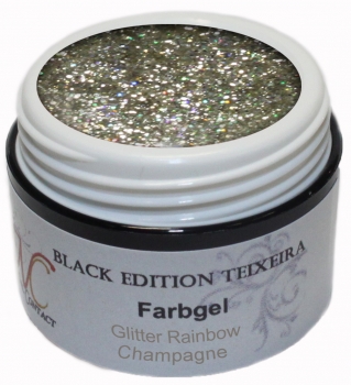 Black Edition Teixeira, Glitter Rainbow Champagne
