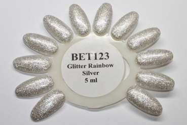 Black Edition Teixeira, Glitter Rainbow Silver