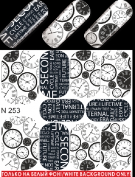 Nail Tattoo-Sticker, N 253