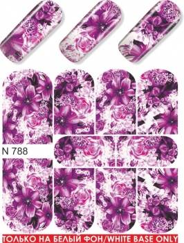 Nail Tattoo-Sticker, N 788