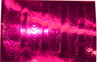 French Stickers Chrome Pink