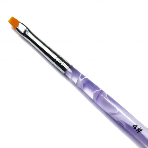 Gel Pinsel Blau Gr. 4