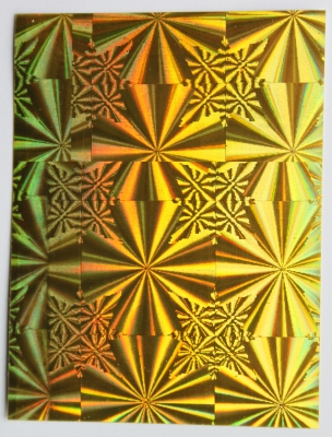Metallic Foil adhesive gold stars