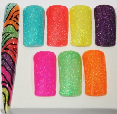 Limited Edition Neon Glitter Orange 5 ml