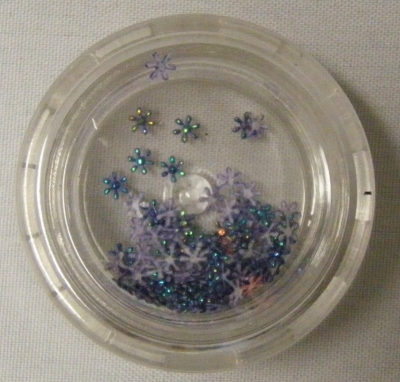 12 pcs Drapery Flowers mini