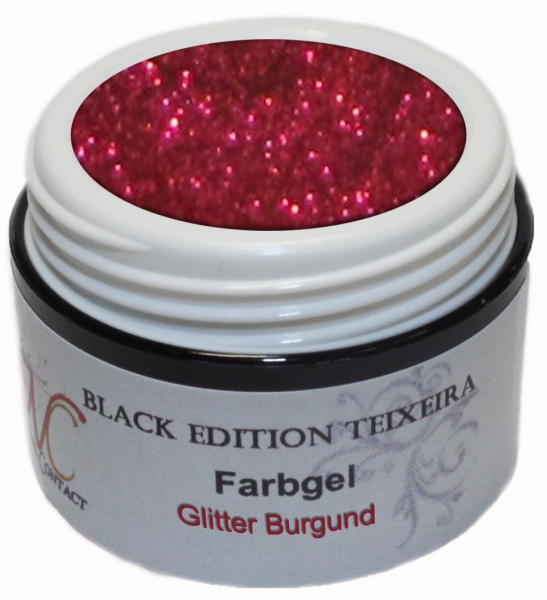 BET44 Glitter Burgund Dose