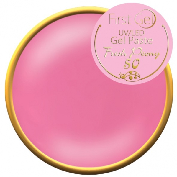 FIRST GEL Gelpaste UV/LED Fresh Peony-50, 5g.