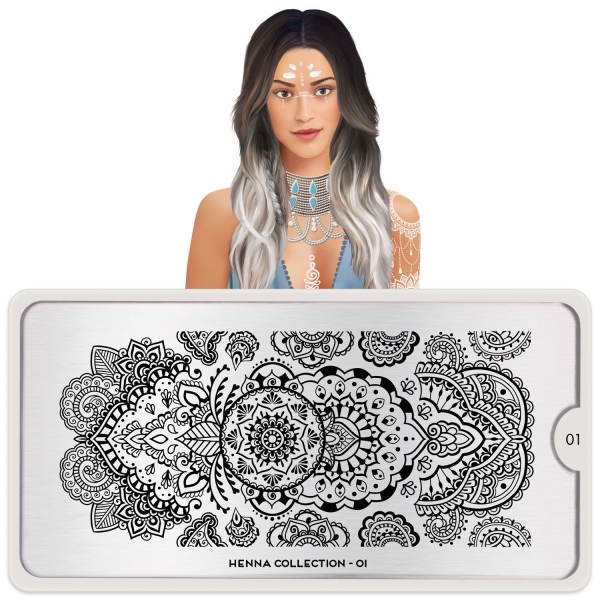 MoYou Henna 01 Stamping Platte