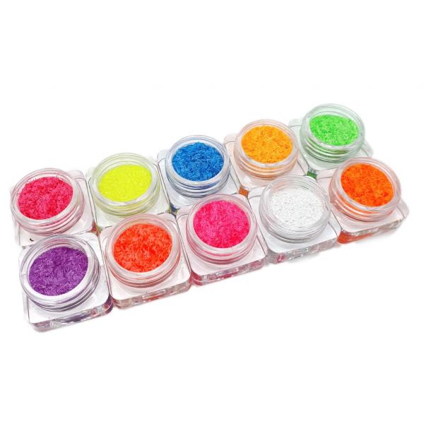 10 Stk. Neon Flitter
