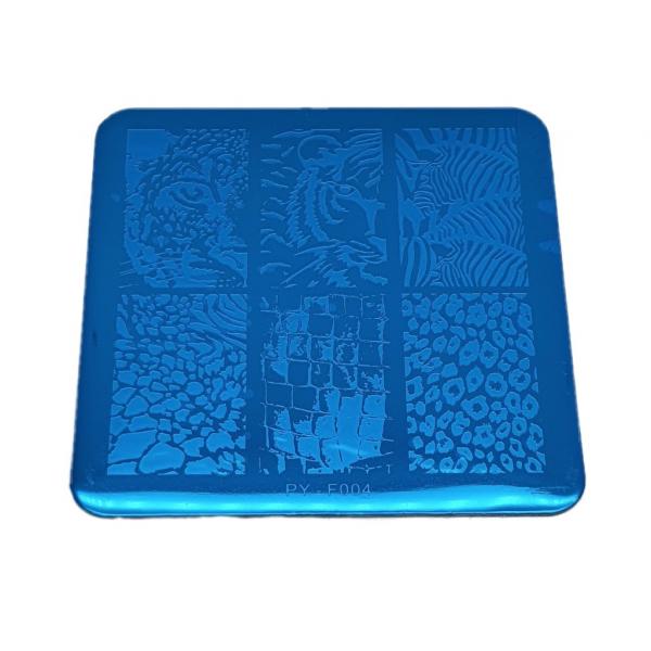 Stamping Plate Tiger 6x6 cm