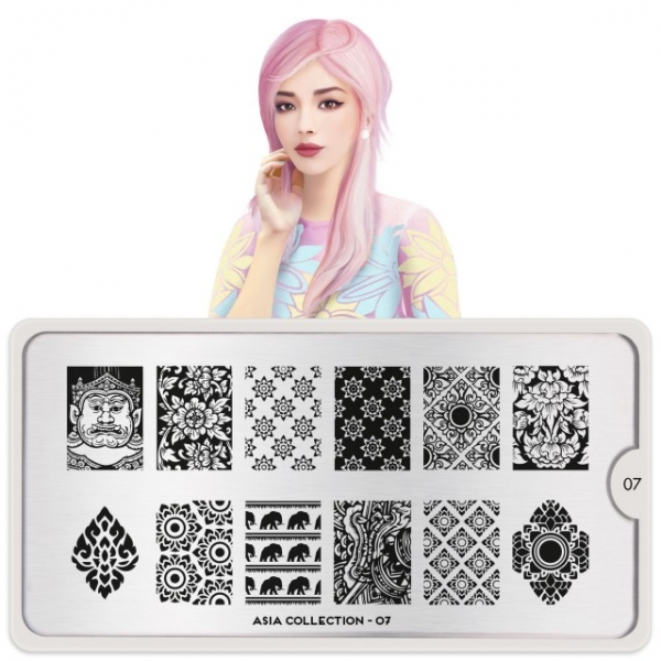 MoYou Asia 7 Stamping Platte