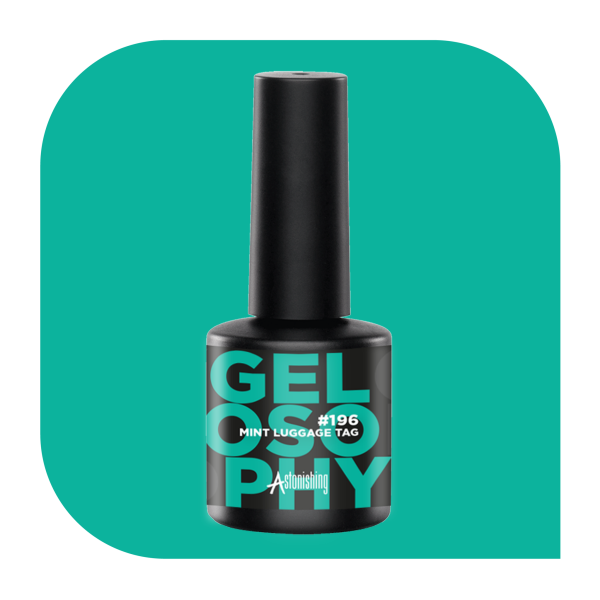 Gelosophy #196 Mint Luggage Tag 7ml