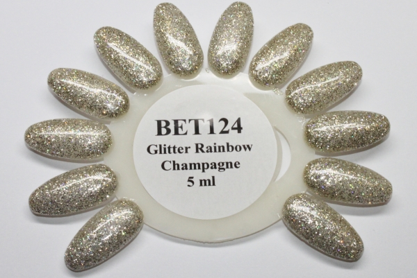 Black Edition Teixeira, Glitter Rainbow Champagne