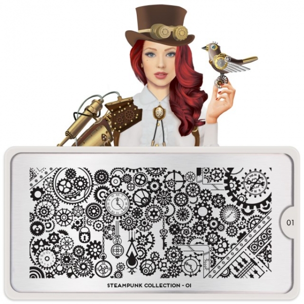 MoYou Steampunk 01 Stamping Platte
