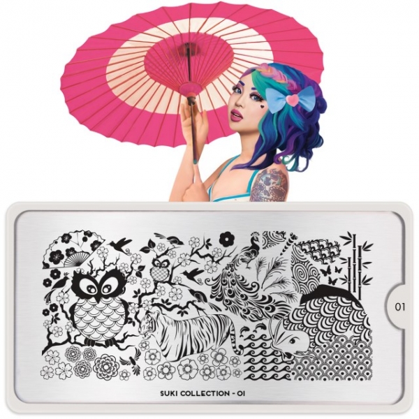 MoYou Suki 01 Stamping Platte