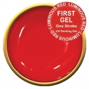 First Gel. Farbgel One Stroke, Luminous Red, 5g.