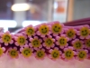Fimo Stange Blumen-Smiley Rosa