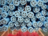 Fimo Stange Smiley blau