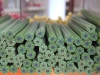 Fimo Stange Blumen grünblau