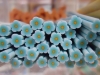 Fimo Stange Blumen mintgelb