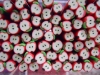 Fimo Stange Früchte Apfel rotweiss