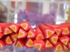 Fimo Stange Früchte Erdbeere