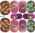 First Gel Nail Tattoo Sticker N 357