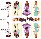 First Gel Nail Tattoo Sticker N363 VOGUE