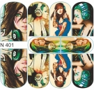 First Gel Nail Tattoo Sticker N 401
