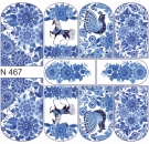First Gel Nail Tattoo Sticker N 467