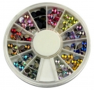 4,0 mm AB Round Rhinestones, Rondell
