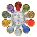 Color Gels Set 10.St Dreams Come True Magic of Brilliants 5 gr.