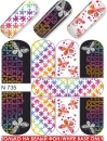 Nail Tattoo-Sticker, N 735