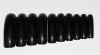 200 pcs Salon Long Tips black